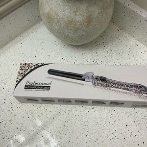 Leopard Print Automatic Hair Curler